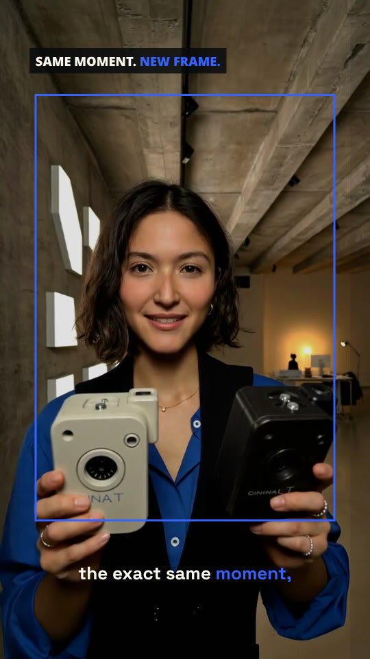 Cobalt photography story frame created with Loop Studio